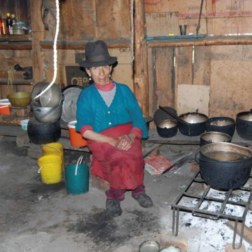 Kochen in Ecuador früher