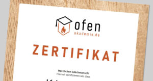 Ofenführerschein Ofenakademie Zertifikat