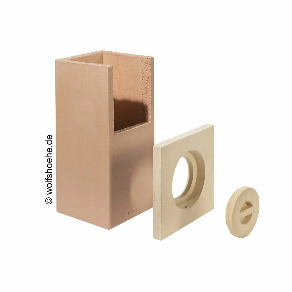 Chamotte Standard system flue shaped blocks