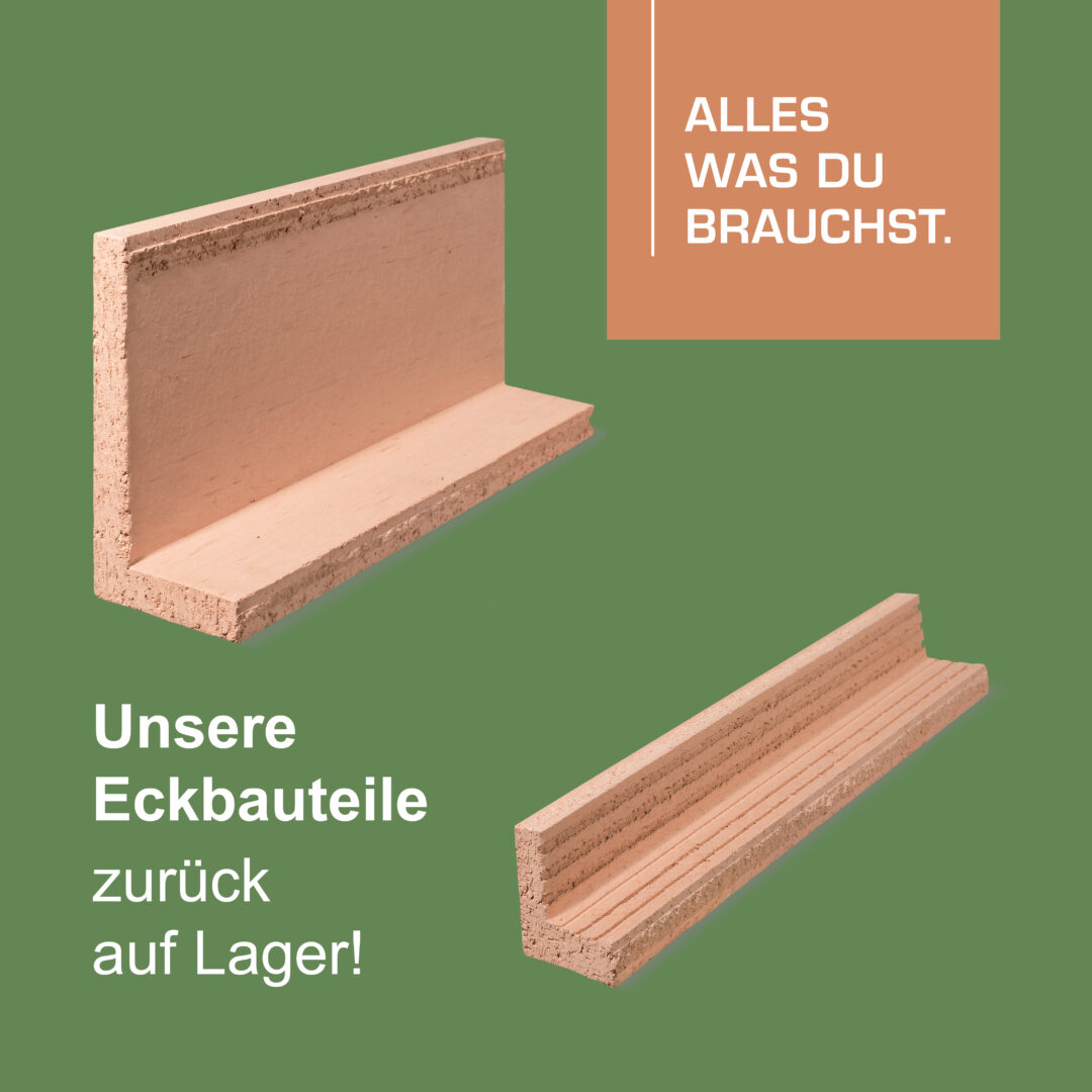 Eckbauteile