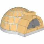 Backofen-Bausatz FAM 70 Pizzakuppel Wolfshöher Tonwerke