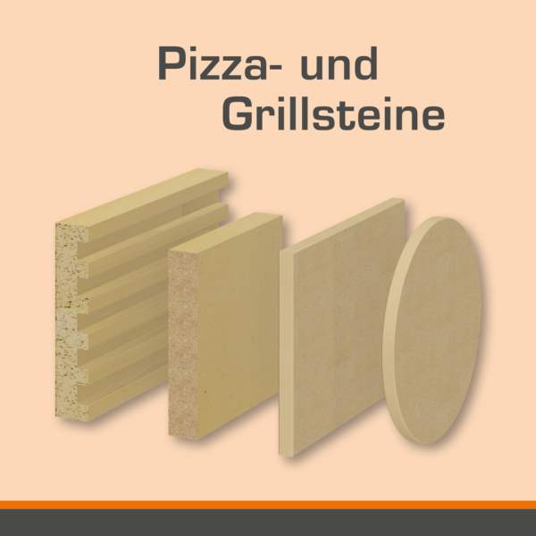 Pizza- und Grillsteine