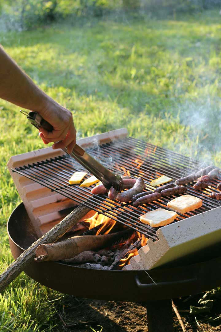 Grillstein DIY-Grill Wolfshöher Tonwerke Schamotte feuerfest