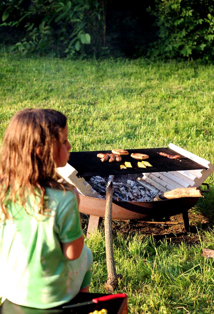 Grillstein DIY-Grill Wolfshöher Tonwerke Schamotte feuerfest