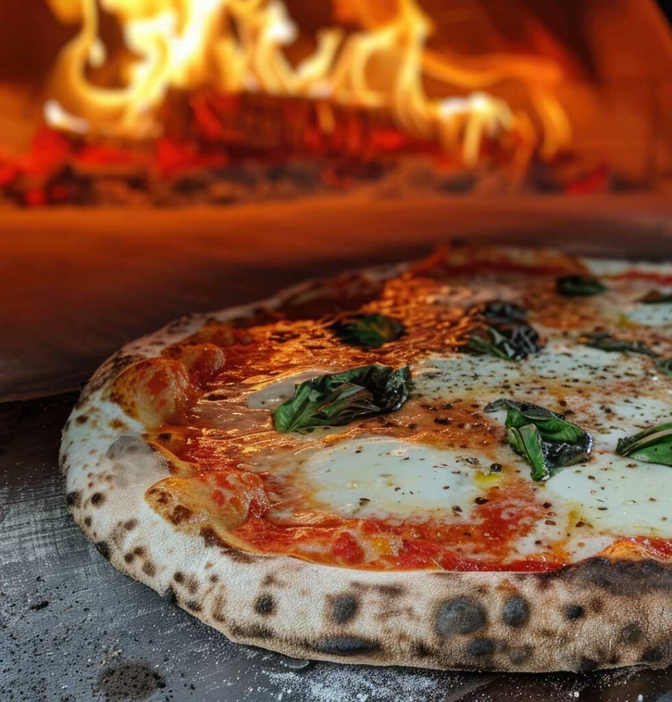 Pizza aus dem Holzbackofen Pizzaofen Bausatz Wolfshöher Tonwerke